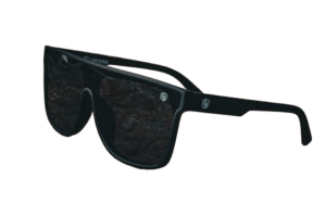 Black Frame Remedy Sunglasses 
